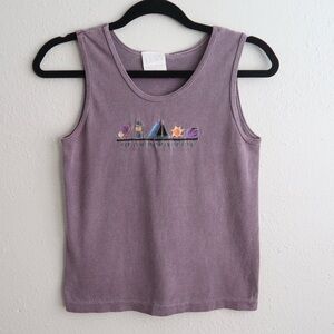 Vintage B.A.G.S. Cotton Wisconsin’s Embroidered Tank Top